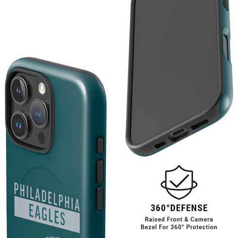 NFL Philadelphia Eagles Green Performance Series iPhone 16 Pro Magsafe Impact Case